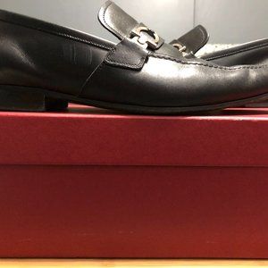 SALVATORE FERRAGAMO BRAMANTE BLACK 10.5